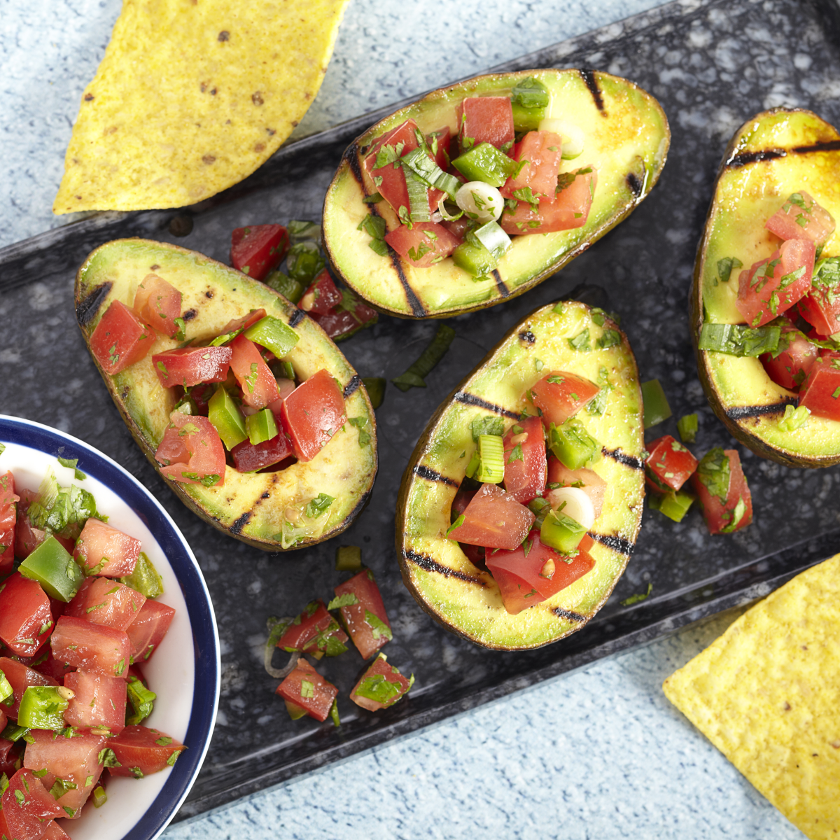 Grilled Avocado with Fresh Salsa Mazola® Mazola®